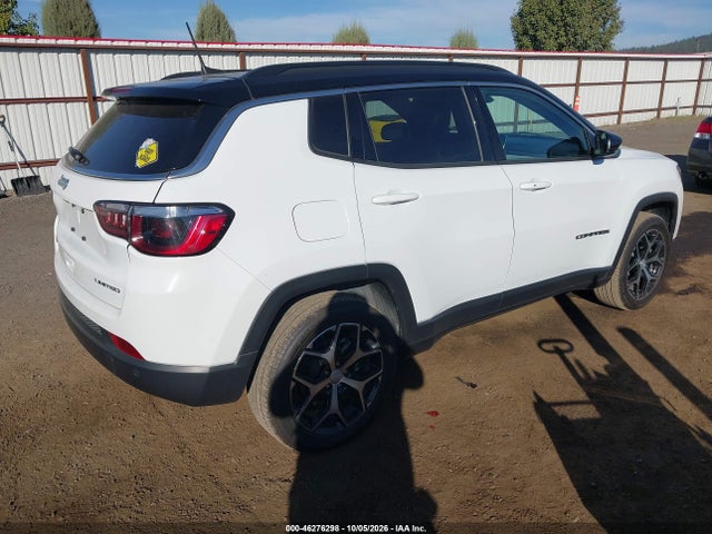 2024 Jeep Compass Limited 4x4 მანქანა იყიდება აუქციონზე, vin: 3C4NJDCNXRT117070, აუქციონის ნომერი: 46276298