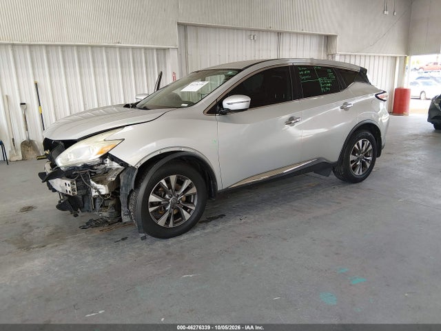 2016 Nissan Murano S მანქანა იყიდება აუქციონზე, vin: 5N1AZ2MG8GN146149, აუქციონის ნომერი: 46276339