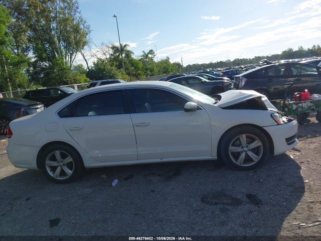 2012 Volkswagen Passat 2.5l Se მანქანა იყიდება აუქციონზე, vin: 1VWBH7A35CC084948, აუქციონის ნომერი: 46276402
