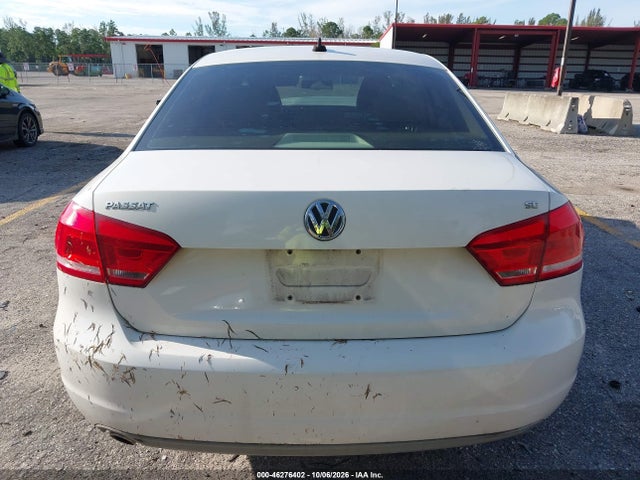 2012 Volkswagen Passat 2.5l Se მანქანა იყიდება აუქციონზე, vin: 1VWBH7A35CC084948, აუქციონის ნომერი: 46276402