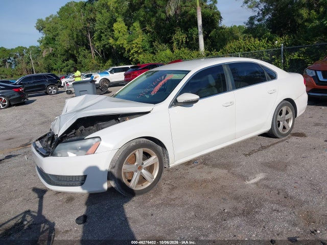 2012 Volkswagen Passat 2.5l Se მანქანა იყიდება აუქციონზე, vin: 1VWBH7A35CC084948, აუქციონის ნომერი: 46276402
