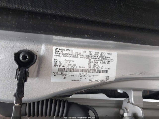 Ford FOCUS SE 2014 1FADP3K24EL144711 Image 9