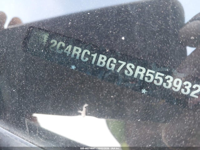 2025 Chrysler Pacifica Select მანქანა იყიდება აუქციონზე, vin: 2C4RC1BG7SR553932, აუქციონის ნომერი: 46276647