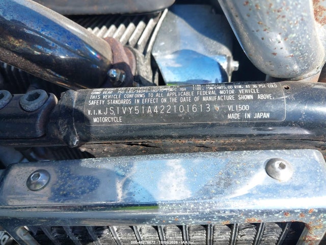 Продажа на аукционе авто 2002 Suzuki Vl1500, vin: JS1VY51A422101613, номер лота: 46276672