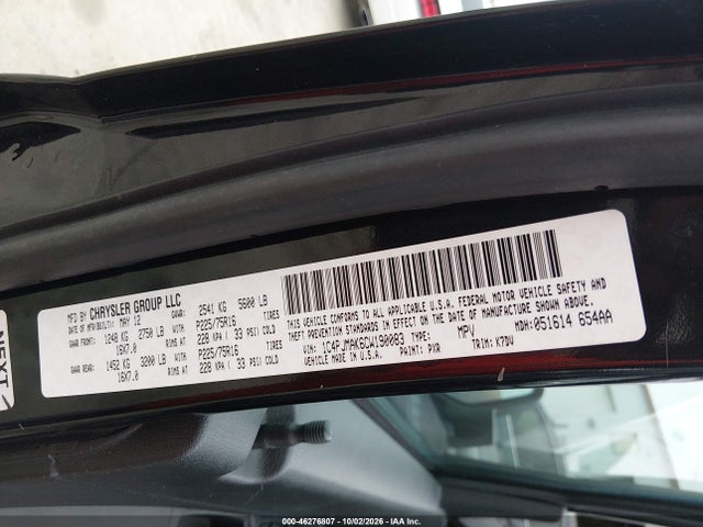 Aukcja sprzedaży 2012 Jeep Liberty Sport, vin: 1C4PJMAK6CW190083, numer aukcji: 46276807