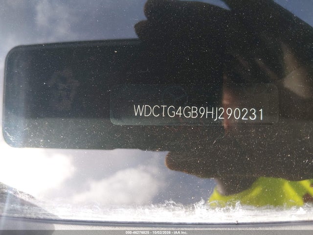 46276825 :رقم المزاد ، WDCTG4GB9HJ290231 vin ، 2017 Mercedes-benz Gla 250 4matic مزاد بيع