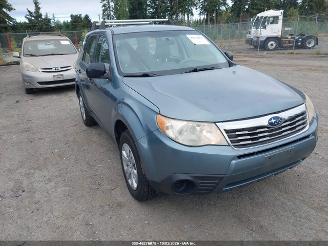 2010 Subaru Forester 2.5x მანქანა იყიდება აუქციონზე, vin: JF2SH6AC3AG701137, აუქციონის ნომერი: 46276875