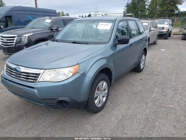 2010 Subaru Forester 2.5x მანქანა იყიდება აუქციონზე, vin: JF2SH6AC3AG701137, აუქციონის ნომერი: 46276875