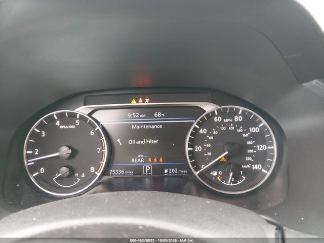 2025 Nissan Altima Sv Awd მანქანა იყიდება აუქციონზე, vin: 1N4BL4DW1SN373145, აუქციონის ნომერი: 46276922