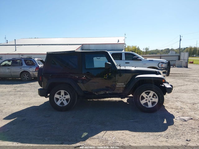 2014 Jeep Wrangler Sport მანქანა იყიდება აუქციონზე, vin: 1C4AJWAG2EL192690, აუქციონის ნომერი: 46276933