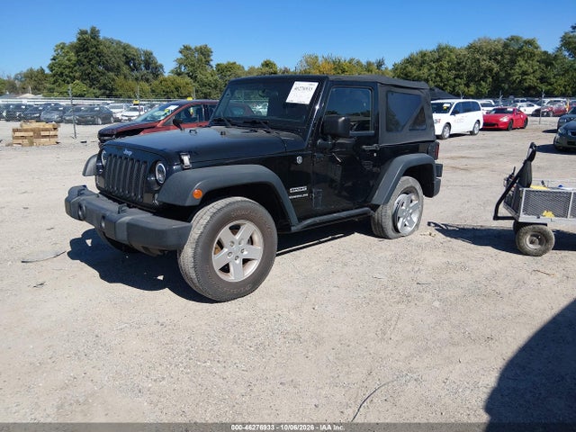 2014 Jeep Wrangler Sport მანქანა იყიდება აუქციონზე, vin: 1C4AJWAG2EL192690, აუქციონის ნომერი: 46276933
