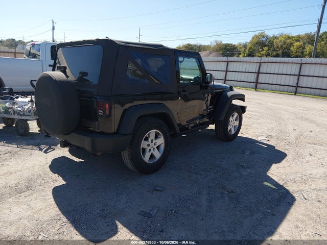 2014 Jeep Wrangler Sport მანქანა იყიდება აუქციონზე, vin: 1C4AJWAG2EL192690, აუქციონის ნომერი: 46276933