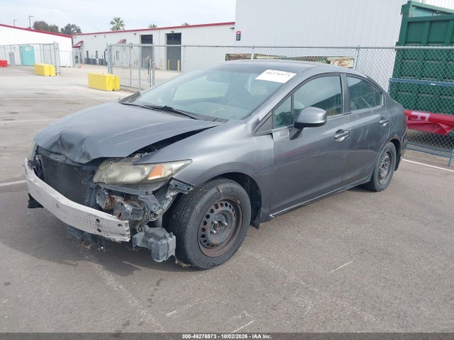 2013 Honda Civic Lx მანქანა იყიდება აუქციონზე, vin: 19XFB2F58DE262591, აუქციონის ნომერი: 46276973