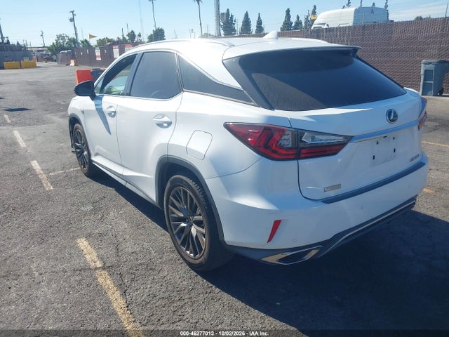 2017 Lexus Rx 350 F Sport მანქანა იყიდება აუქციონზე, vin: 2T2ZZMCA6HC047040, აუქციონის ნომერი: 46277013