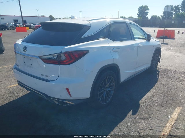 2017 Lexus Rx 350 F Sport მანქანა იყიდება აუქციონზე, vin: 2T2ZZMCA6HC047040, აუქციონის ნომერი: 46277013