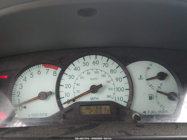 46277078 :رقم المزاد ، 2T1BR32E84C300793 vin ، 2004 Toyota Corolla Le مزاد بيع