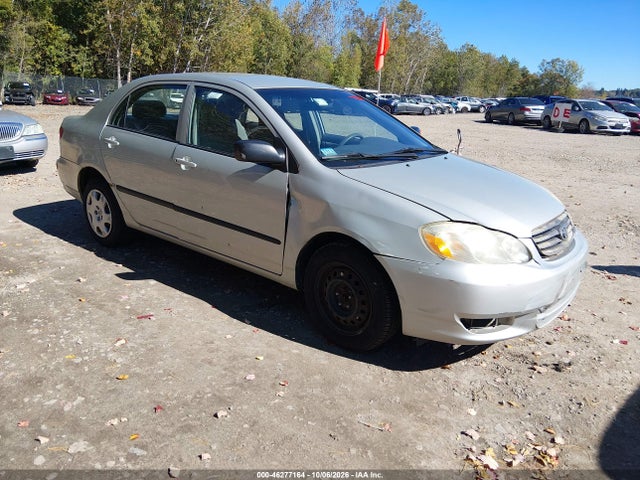 2003 Toyota Corolla Ce მანქანა იყიდება აუქციონზე, vin: 2T1BR32E83C105243, აუქციონის ნომერი: 46277164