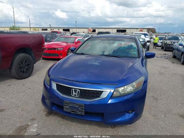 46277422 :رقم المزاد ، 1HGCS12759A012225 vin ، 2009 Honda Accord 2.4 Ex مزاد بيع