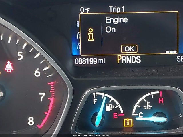 2017 Ford Escape S მანქანა იყიდება აუქციონზე, vin: 1FMCU0F79HUA83143, აუქციონის ნომერი: 46277536