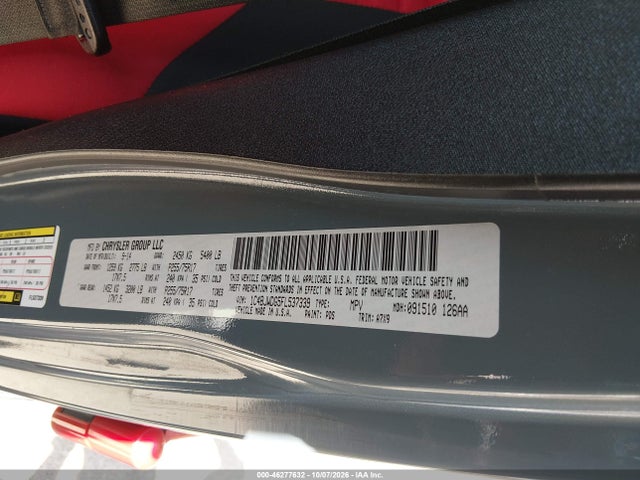2015 Jeep Wrangler Unlimited Sport მანქანა იყიდება აუქციონზე, vin: 1C4BJWDG5FL537339, აუქციონის ნომერი: 46277632