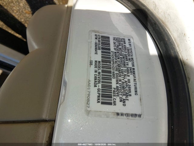 Продажа на аукционе авто 2001 Toyota Camry Solara Sle V6, vin: 2T1CF22P51C514693, номер лота: 46277663