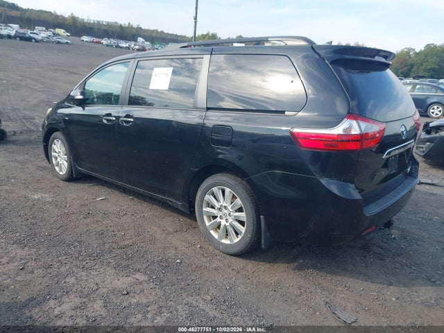 Продажа на аукционе авто 2017 Toyota Sienna Limited Premium 7 Passenger, vin: 5TDDZ3DC9HS146662, номер лота: 46277751