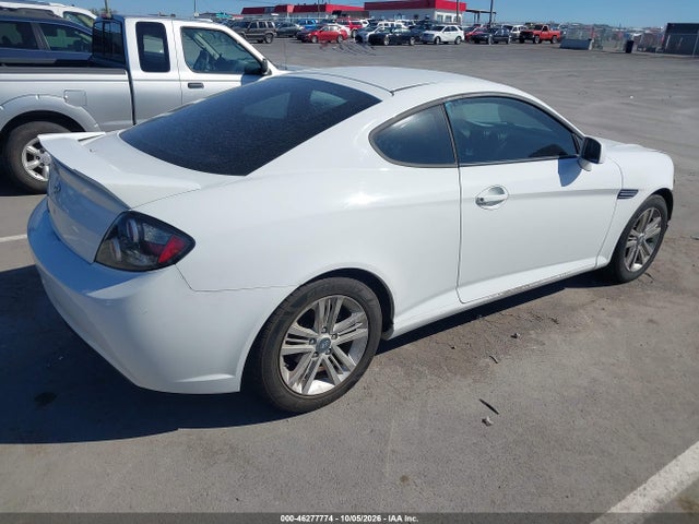2007 Hyundai Tiburon Gs მანქანა იყიდება აუქციონზე, vin: KMHHM66D87U258866, აუქციონის ნომერი: 46277774
