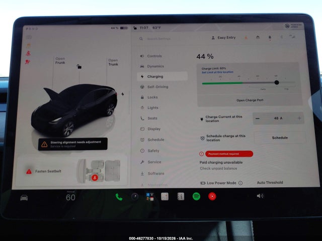 Auction sale of the 2023 Tesla Model Y Awd/long Range Dual Motor All-wheel Drive, vin: 7SAYGDEEXPA027342, lot number: 46277830