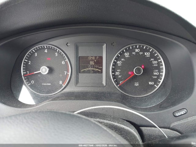 2013 Volkswagen Jetta 2.5l Se მანქანა იყიდება აუქციონზე, vin: 3VWDX7AJ1DM385436, აუქციონის ნომერი: 46277846