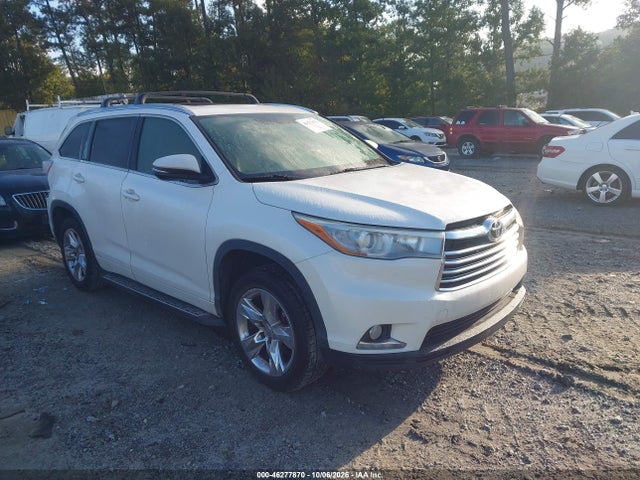 Aukcja sprzedaży 2015 Toyota Highlander Limited V6, vin: 5TDYKRFH8FS063190, numer aukcji: 46277870