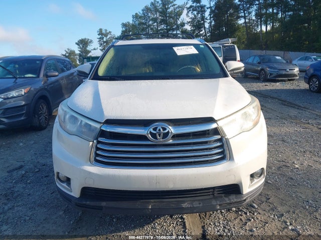 46277870 :رقم المزاد ، 5TDYKRFH8FS063190 vin ، 2015 Toyota Highlander Limited V6 مزاد بيع