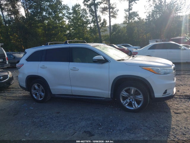 46277870 :رقم المزاد ، 5TDYKRFH8FS063190 vin ، 2015 Toyota Highlander Limited V6 مزاد بيع