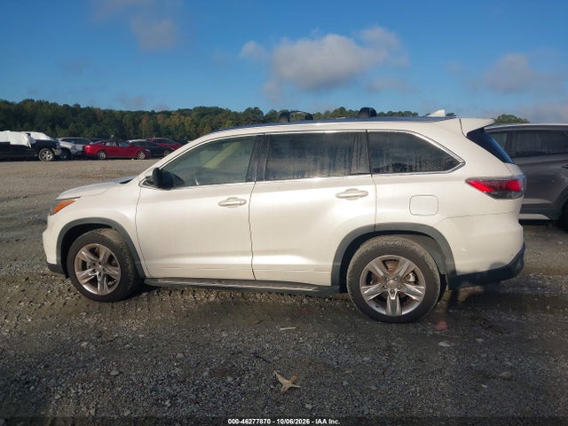 46277870 :رقم المزاد ، 5TDYKRFH8FS063190 vin ، 2015 Toyota Highlander Limited V6 مزاد بيع