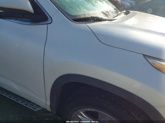 46277870 :رقم المزاد ، 5TDYKRFH8FS063190 vin ، 2015 Toyota Highlander Limited V6 مزاد بيع