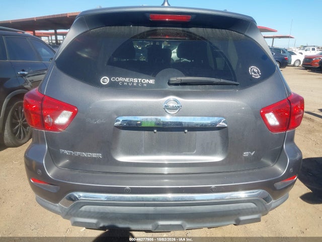2019 Nissan Pathfinder Sv მანქანა იყიდება აუქციონზე, vin: 5N1DR2MN5KC644809, აუქციონის ნომერი: 46277905