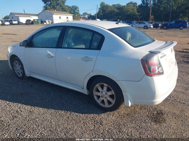 2012 Nissan Sentra 2.0 Sr მანქანა იყიდება აუქციონზე, vin: 3N1AB6AP6CL780738, აუქციონის ნომერი: 46277907