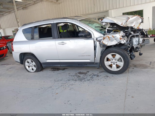 2014 Jeep Compass Sport მანქანა იყიდება აუქციონზე, vin: 1C4NJCBA7ED594743, აუქციონის ნომერი: 46277908