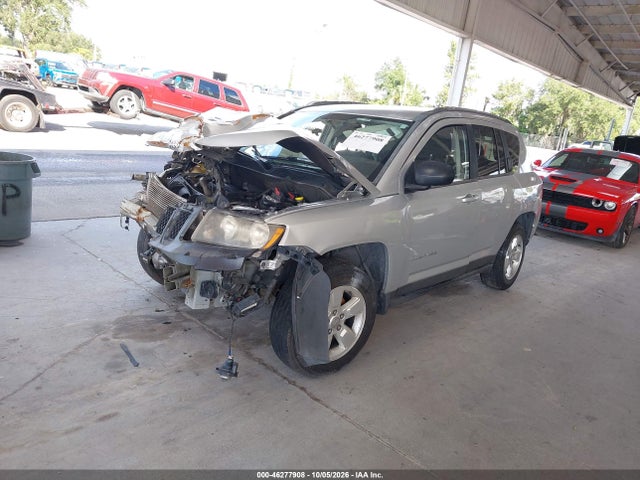 2014 Jeep Compass Sport მანქანა იყიდება აუქციონზე, vin: 1C4NJCBA7ED594743, აუქციონის ნომერი: 46277908