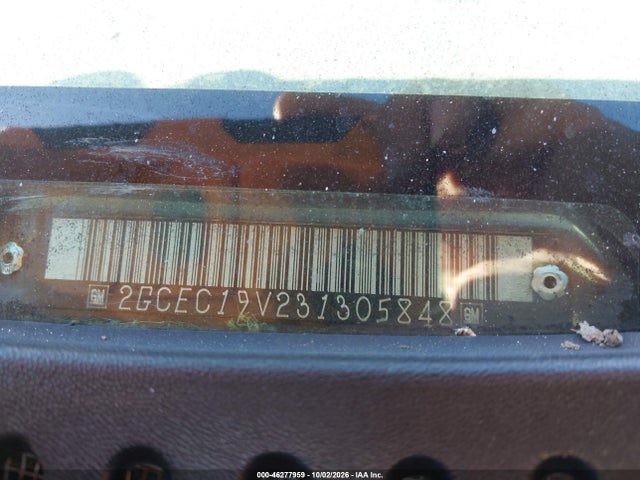 Aukcja sprzedaży 2003 Chevrolet Silverado 1500 Ls, vin: 2GCEC19V231305848, numer aukcji: 46277959
