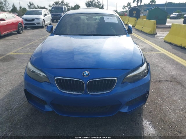 2015 Bmw 228i მანქანა იყიდება აუქციონზე, vin: WBA1G9C5XFVX96437, აუქციონის ნომერი: 46278104