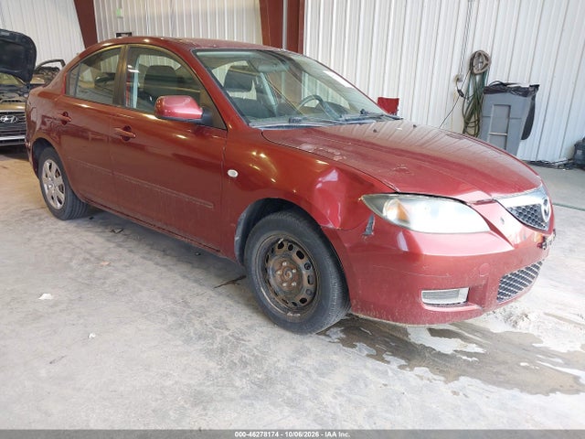 46278174 :رقم المزاد ، JM1BK12F081105122 vin ، 2008 Mazda Mazda3 I Sport مزاد بيع