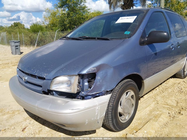 Продаж на аукціоні авто 2000 Toyota Sienna Xle, vin: 4T3ZF13C6YU179816, номер лоту: 46278213
