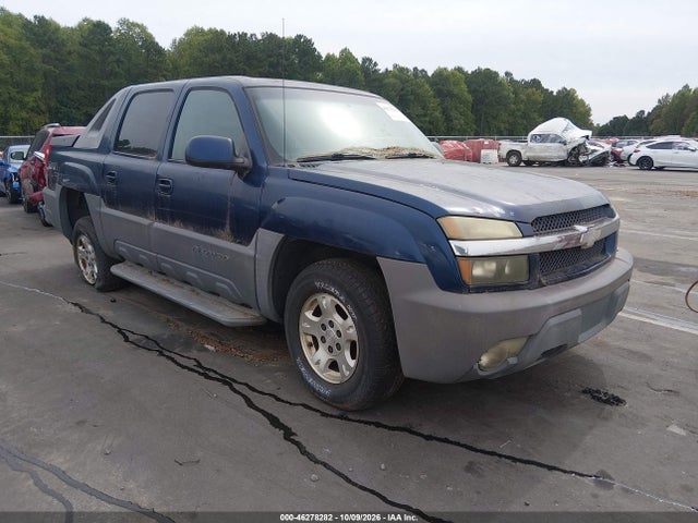 46278282 :رقم المزاد ، 3GNEK13T52G329214 vin ، 2002 Chevrolet Avalanche 1500 مزاد بيع