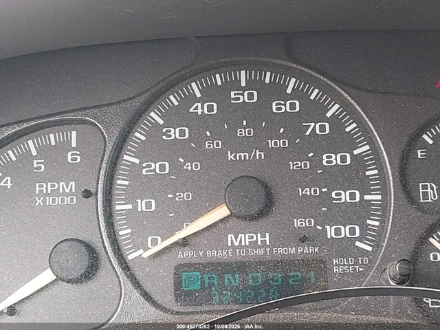 46278282 :رقم المزاد ، 3GNEK13T52G329214 vin ، 2002 Chevrolet Avalanche 1500 مزاد بيع