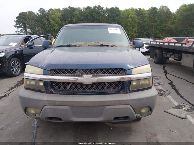 46278282 :رقم المزاد ، 3GNEK13T52G329214 vin ، 2002 Chevrolet Avalanche 1500 مزاد بيع