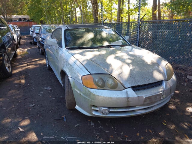 2003 Hyundai Tiburon მანქანა იყიდება აუქციონზე, vin: KMHHM65D83U091159, აუქციონის ნომერი: 46278291