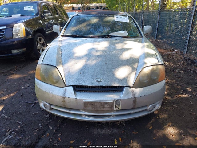 2003 Hyundai Tiburon მანქანა იყიდება აუქციონზე, vin: KMHHM65D83U091159, აუქციონის ნომერი: 46278291