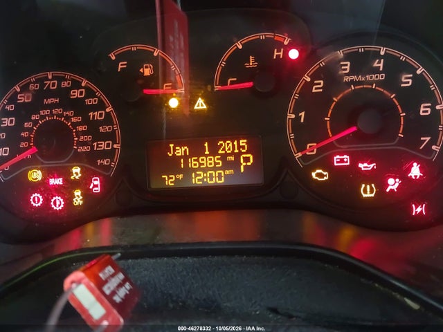 46278332 :رقم المزاد ، ZFBERFAT6G6B63515 vin ، 2016 Ram Promaster City Tradesman مزاد بيع