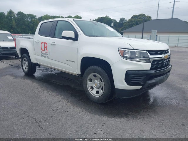 46278337 :رقم المزاد ، 1GCGSBEN0N1182793 vin ، 2022 Chevrolet Colorado 2wd  Short Box Wt مزاد بيع
