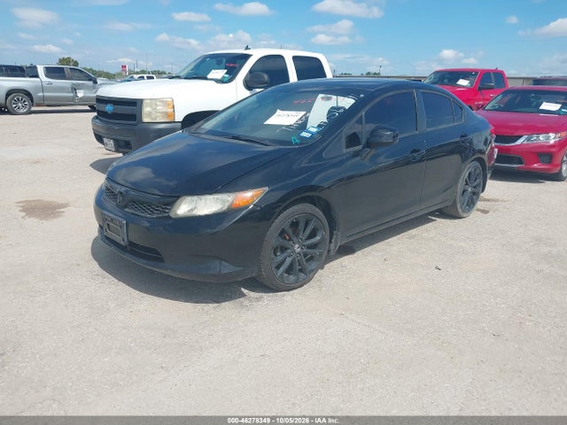 2012 Honda Civic Lx მანქანა იყიდება აუქციონზე, vin: 2HGFB2F58CH566296, აუქციონის ნომერი: 46278349